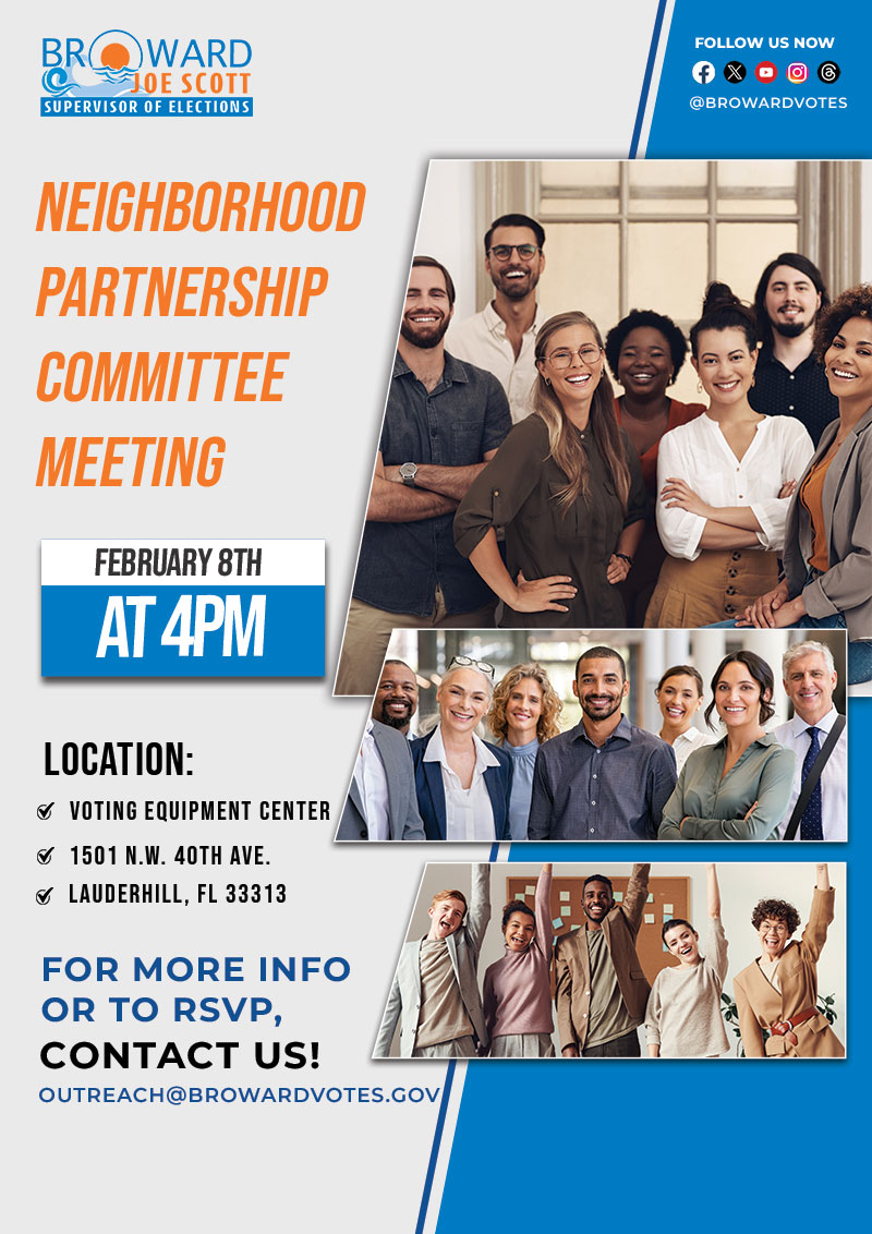 Neighborhood Partnership Committee Meetings