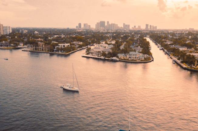 Ocean view of Broward County